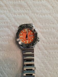 Seiko  dive monster automatic uesd new saphire glass fully servied