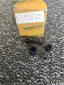 Greenlee No. 3801 - 1/2&#034; diameter punch and die set - radio chassis punch