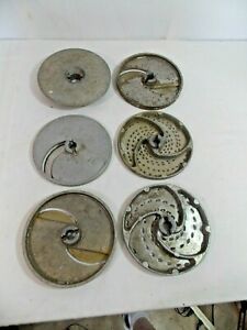 Commercial Food Processor PARTS DISC LOT OF (6)