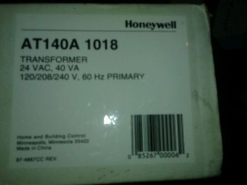 honeywell at140a1018 transformer 120_208_240 vac