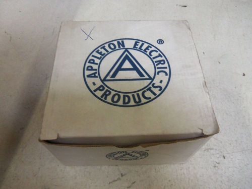 LOT OF 5 APPLETON APPLL37 CONDUIT *NEW IN A BOX*