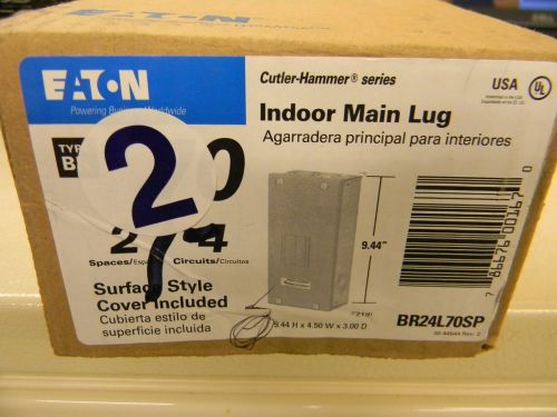 Cutler-Hammer 70A Main Lug Loadcenter BR24L70SP NEW unopened box!!