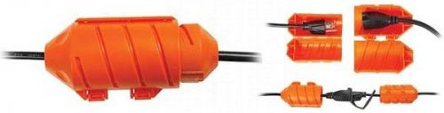 Cord Connect Industrial Orange Water Tight Power Cord Connector Lawn &amp; Garden