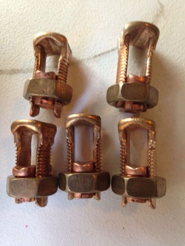 Lot of (325) burndy ks23 split bolt connector for #14-#2 copper for sale