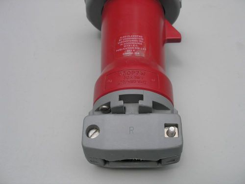 Hubbell part number 530p7w male plug for sale