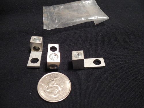 Lot of 3 aluminum ground block ground lug, new. for sale