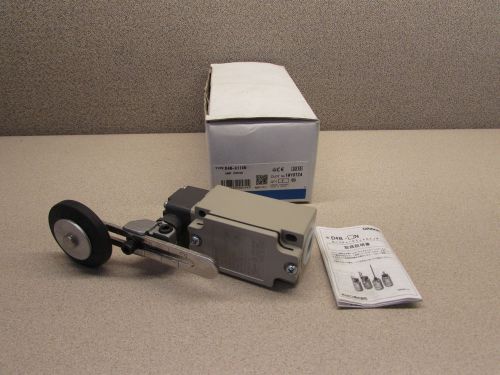 OMRON D4B-3113N LIMIT SWITCH W/ ADJUSTABLE ROLLER LEVER