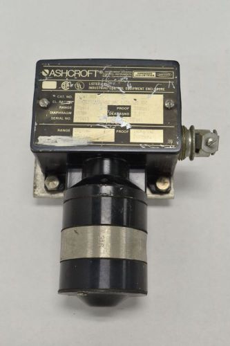 Ashcroft d424v xud pressure 30psid switch 480v-ac 125v-dc b236950 for sale