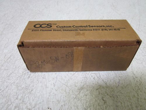 CUSTOM CONTROL SENSOR, INC. 610V1 DUAL PRESSURE SWITCH 125/250VAC *NEW IN A BOX*