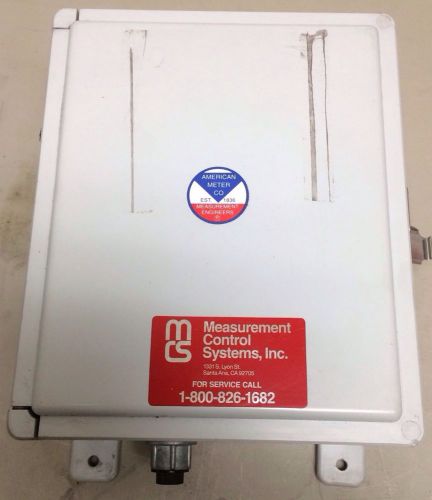 American meter co. gas meter box ae5000 ups for sale