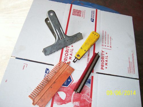 3M MS2 SPLICING MISC PARTS LOT  COVER REMOVAL TOOL- REAR SPRING - COMB - ETC