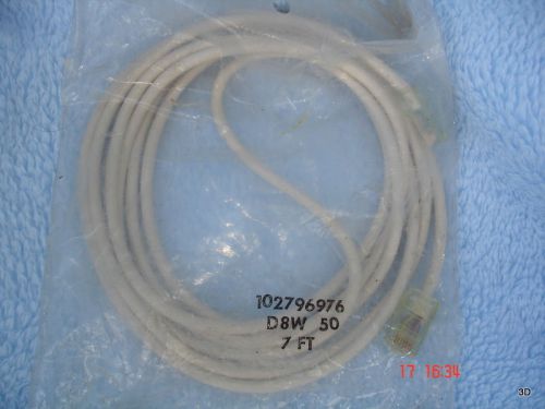Western Electric D8W50 7 Foot Mounting Cord Ivory New in Package