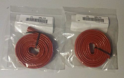 Techflex sleeving, heat resistant, red, 5ft (2 pk) for sale
