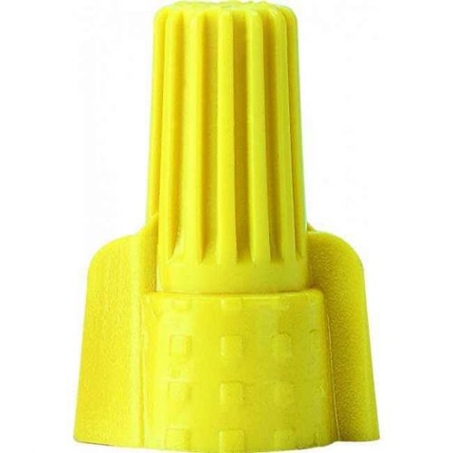 Yellow winged wire nut connectors ul listed - pack of 3000 - fast shipping for sale