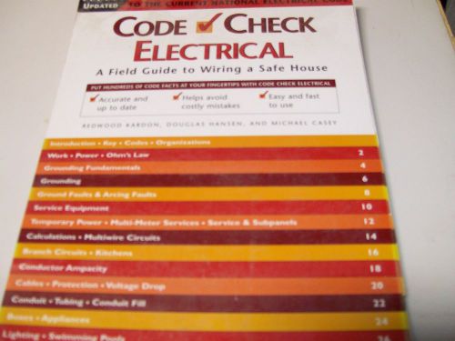 CODE CHECK ELECTRICAL 2002