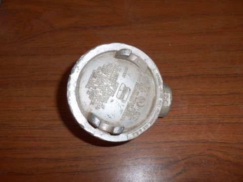 CROUSE HINDS GUAB26 EXPLOSION PROOF JUNCTION OUTLET BOX 3/4 &#034; inch