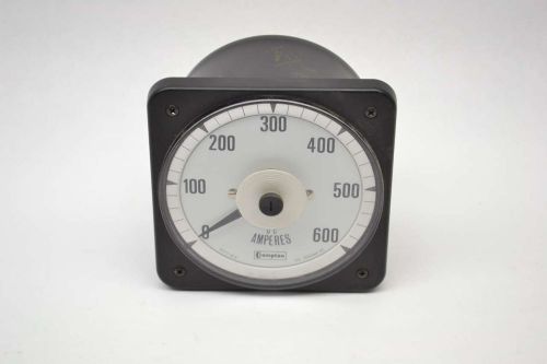 CROMPTON 077-05-AA-JRSJ 0-600A AMP DC AMMETER METER B473880