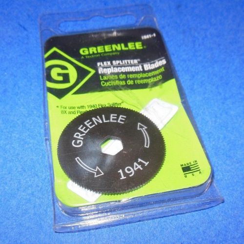GREENLEE CUTTER REPLACEMENT BLADE 1941-1 *NEW*