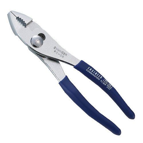 ENGINEER INC. Combination Pliers PC-06 with Soft Touch Grip Brand New from Japan