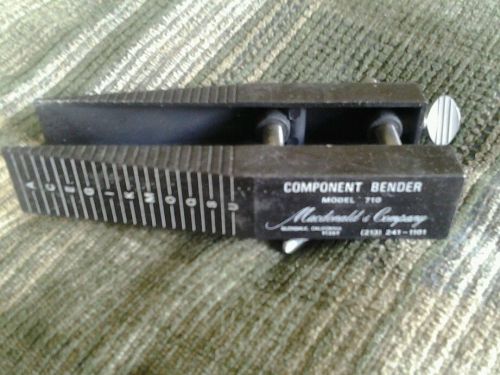 Macdonald &amp; company component bender 710