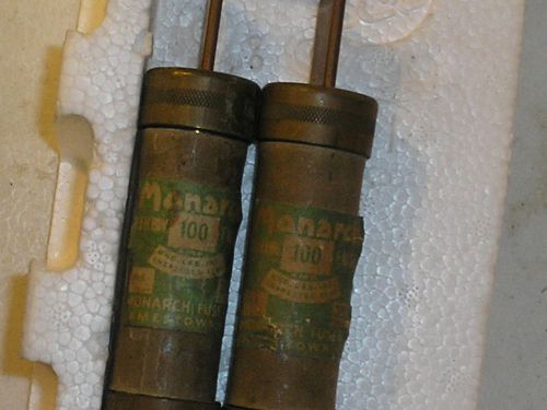 (LOT OF 2)Monarch 100 AMP FUSE 100 AMP