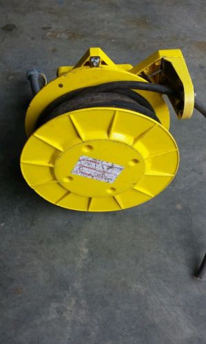 Aero-motive woodhead spring driven cable reel, 45 ft model: 367c-gg 11 amp for sale