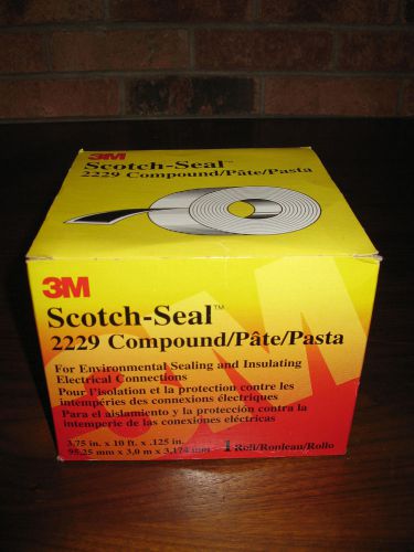 NEW 3M SCOTCH-SEAL 2229 COMPOUND 3.75 IN X 10FT ROLL