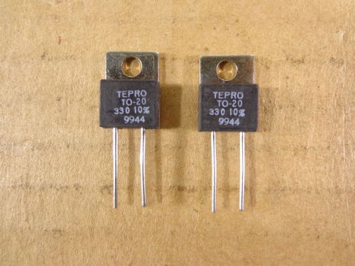 ( 2 ) Tepro TO-20 330 10% Thick Film Heat Sink Device