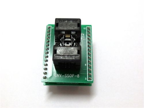 New ssop8 to dip8 ssop8 adapter cnv-ssop-8 tssop8 to dip8 socket adapter for sale