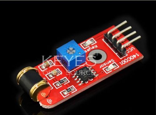 Adjustable 801s Shake vibration Sensor Arduino Open Source LM393 3-5VDC TT Logi