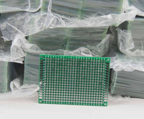50pcs/lot  double-side prototype pcb l board 5x7cm 2 layer printed circuit boad for sale