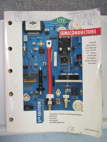 NTE SEMICONDUCTOR REPLACEMENT CROSS-REFERENCE DATA BOOK