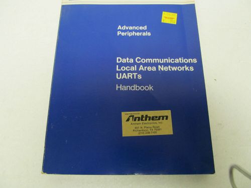 NATIONAL SEMICONDUCTOR 1988 ADVANCED PERIPHERALS HANDBOOK, SOF TBOUND, USED