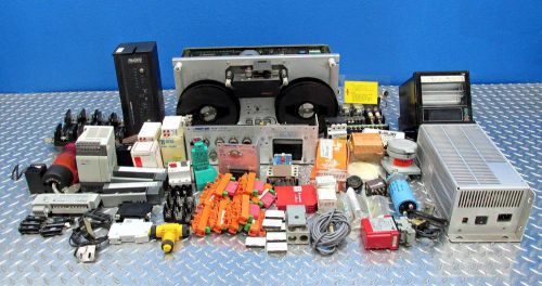 Big lot of electronics fanuc, allan bradley, mitsubishi, fuji electric and more! for sale