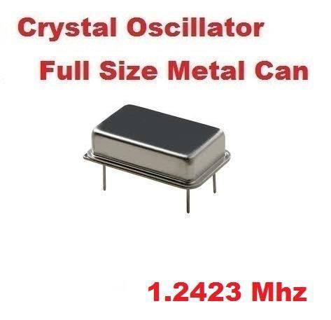 1.2423Mhz 1.2423 Mhz CRYSTAL OSCILLATOR FULL CAN 10 pcs