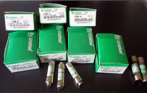Assorted lot of LITTLEFUSE fuses