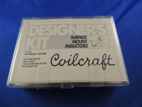 COILCRAFT C100 HIGH FREQUENCY 1008 SERIES INDUCTORS DESIGNER&#039;S KIT NEW UNUSED