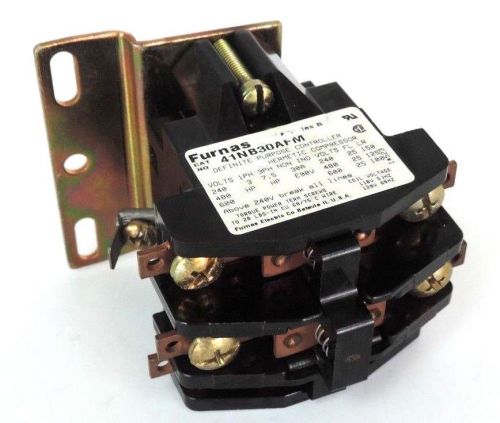 Furnas 41nb30afm definite purpose magnetic contactor 25amp 3pole 120vac for sale