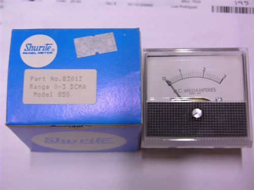 Shurite panel meter 850 series assorted dcma ranges for sale