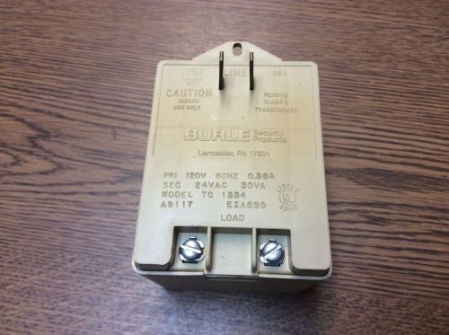 BURLE SECURITY PRODUCTS PLUG IN CLASS 2 TRANSFORMER MODEL TC 1334