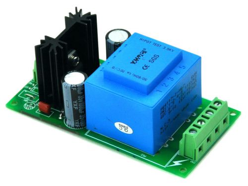 Power Supply Module, 115/230Vac to 8Vdc, 300mA, with Transformer and Regulator