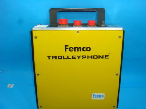 New Femco Trolly Phone, Model 711901/701, PT. TP5036, 270VDC 100KHZ