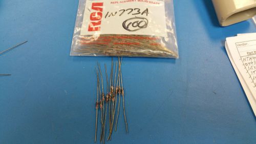 (20 PCS)1N773A S0LID STATE EQUAL NTE109) Diode Switching 80V 0.06A 2-Pin DO-7