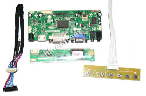 HDMI+DVI+VGA+Audio Controller Board Driver Kit for LTN141W3-L01 LTN141W1-L08 NEW
