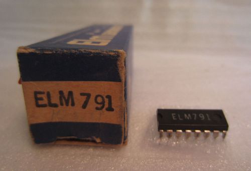 Elm ELM791 ELM-791 16-Pin DIP Semiconductor Processor IC Chip NIB