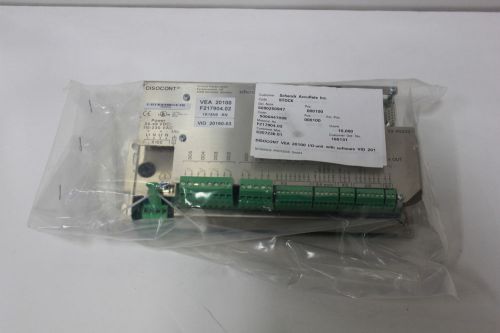 NEW SCHENCK PROCESS DISOCONT I/O EXPANSION UNIT VEA 20100 WEIGH FEEDER(S13-2-4F)