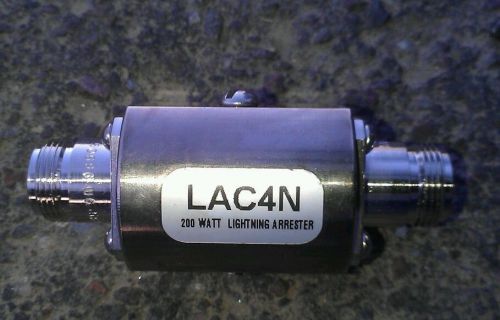 Lac4n 200 watt lightning arrester protection heliax antenna
