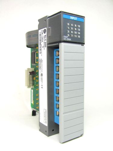 Allen bradley, slc 500, 1746-itb16, -1tb16, ser c, input, excellent condition! for sale