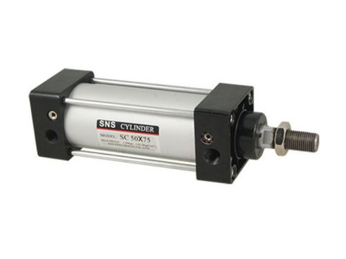 50mm bore 75mm stroke double acting standard air cylinder for sale