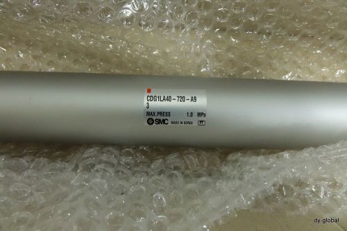 Cdg1la40-720-a93 smc round body pneumatic cylinder 720mm stroke cg-l040 new for sale